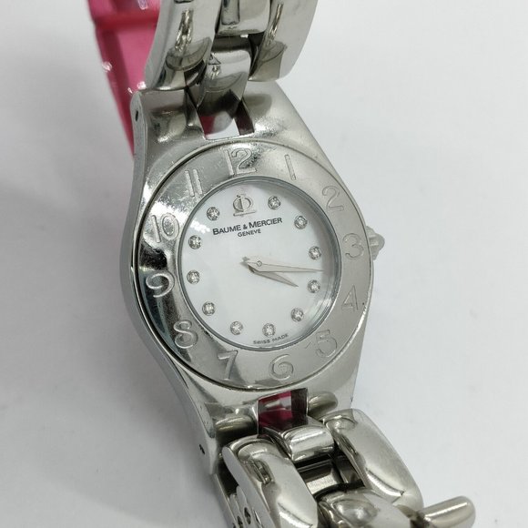 Baume and Mercier Watch MOA08542 Rinea 11P diamond Good condition 2237641 - Picture 8 of 9